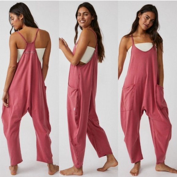 OFFERS New Free People FP Movement Hot Shot Onesie Lovestruck XS Jumpsuit Romper - Picture 3 of 16